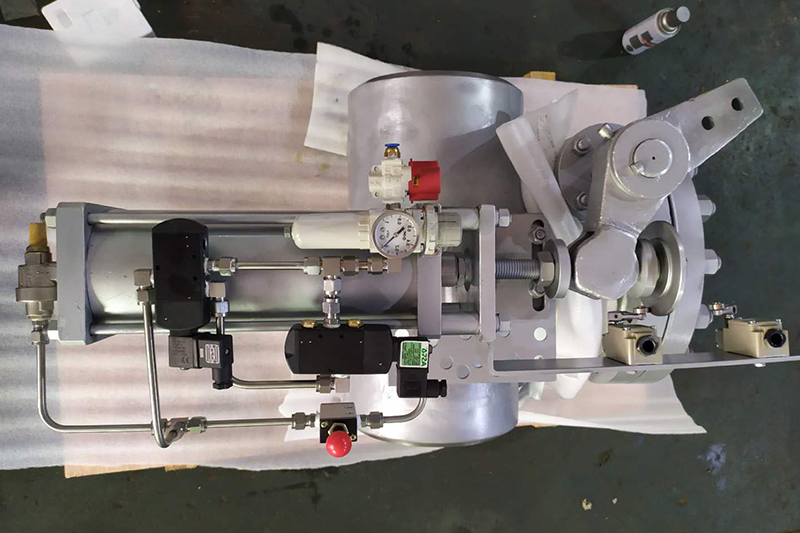 Пневматический обратный клапан отбора пара.3